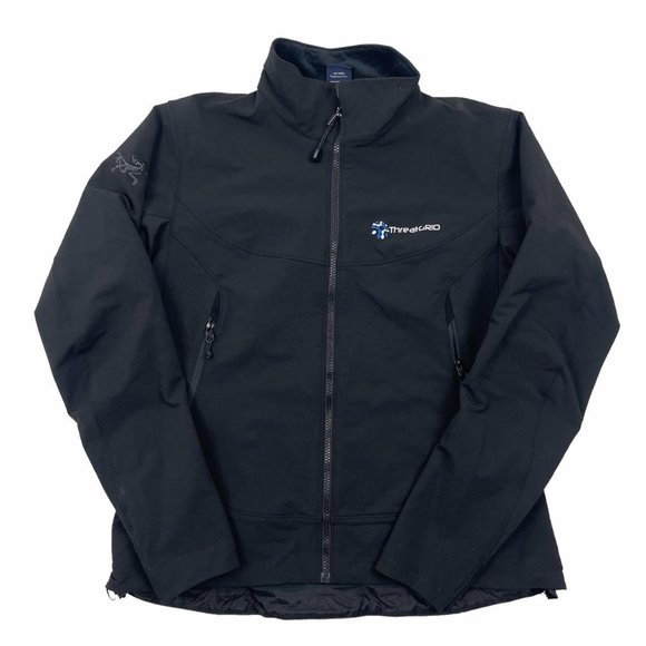 Arc'teryx Sweaters - Arc'teryx Black Long Sleeved Full Zip Jumper Size Womens L